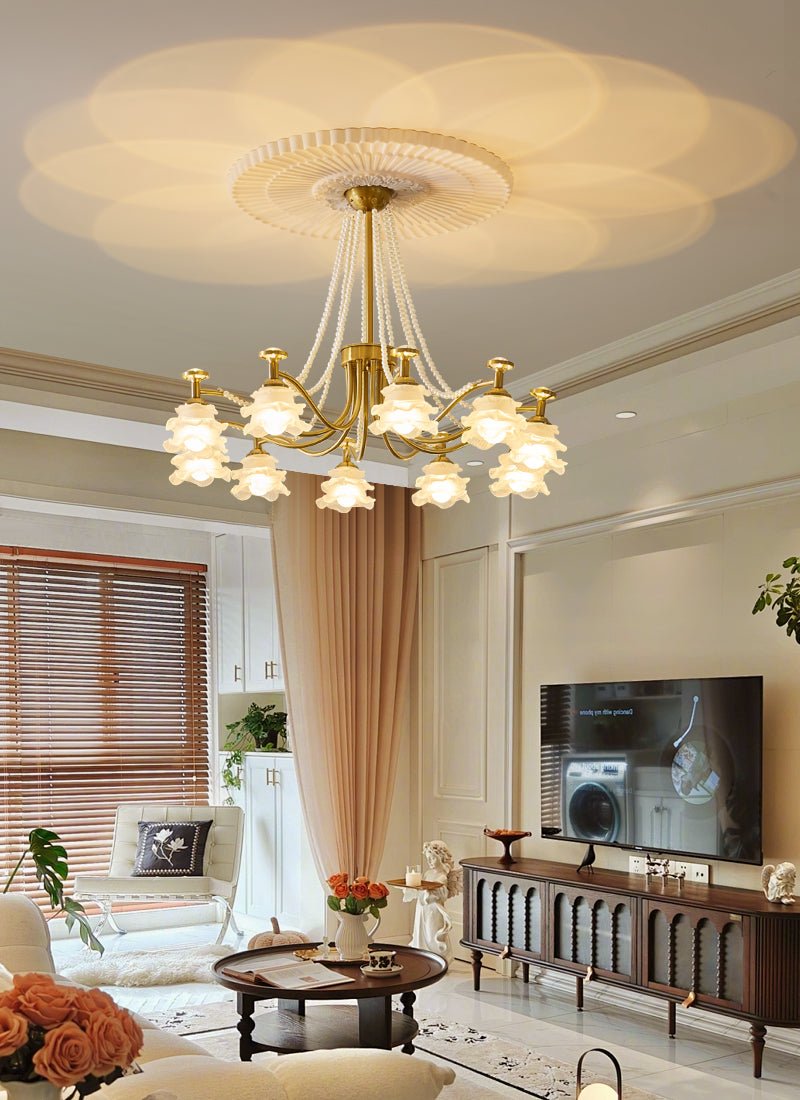 Amaris Rose Chandelier - Lamp Outdoor