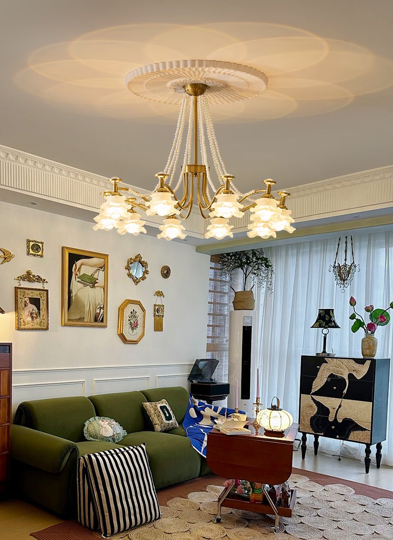 Amaris Rose Chandelier - Lamp Outdoor
