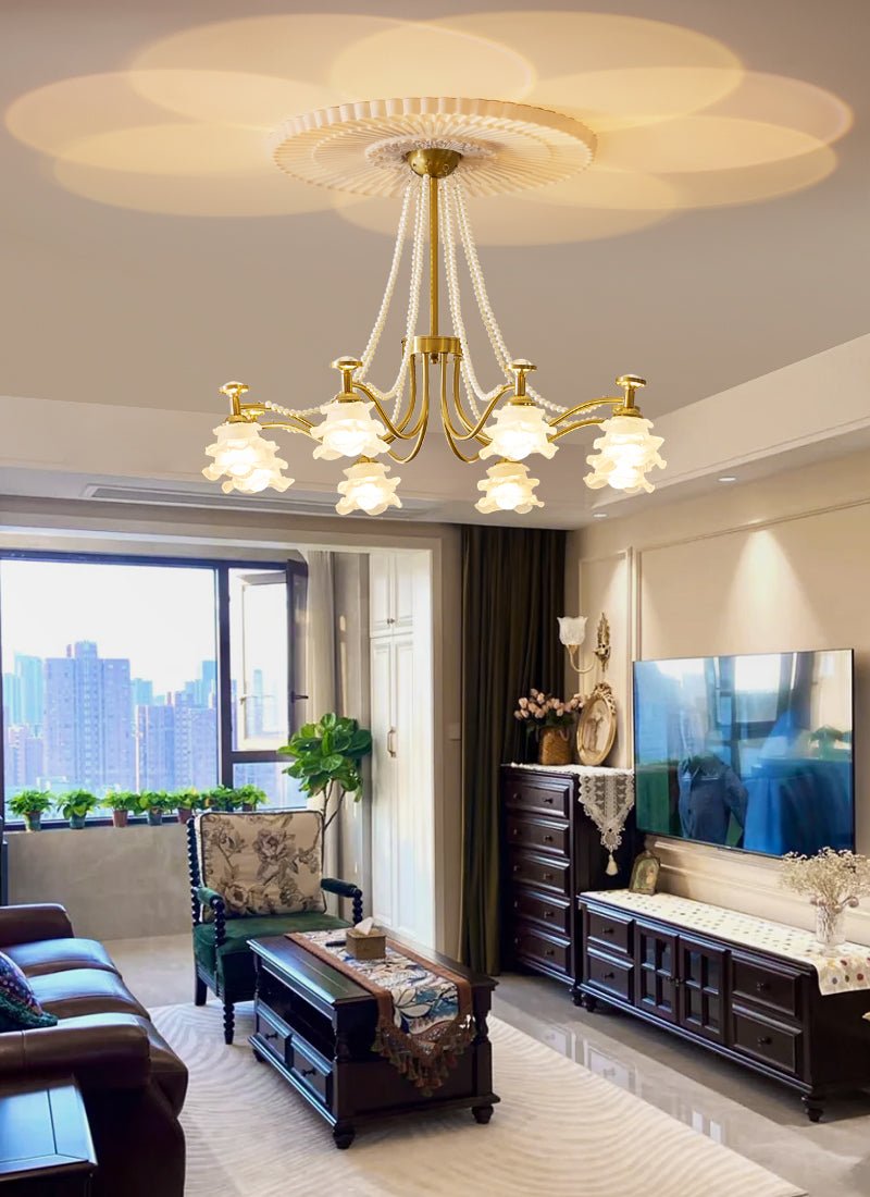 Amaris Rose Chandelier - Lamp Outdoor