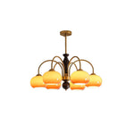 Aurora Chandelier Amberly Arch Curved Arms - Lamp Outdoor