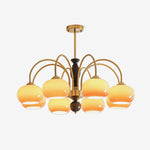 Aurora Chandelier Amberly Arch Curved Arms - Lamp Outdoor