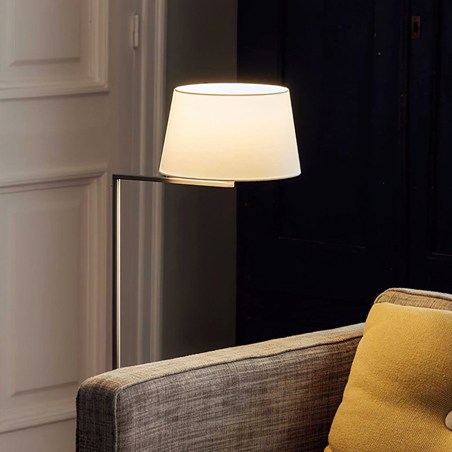 Americana Contemporary Fabric Floor Lamp