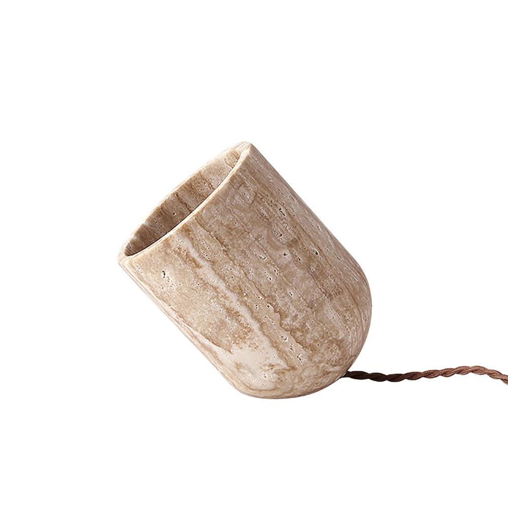 Amidori Wabi-Sabi Travertine Table Light