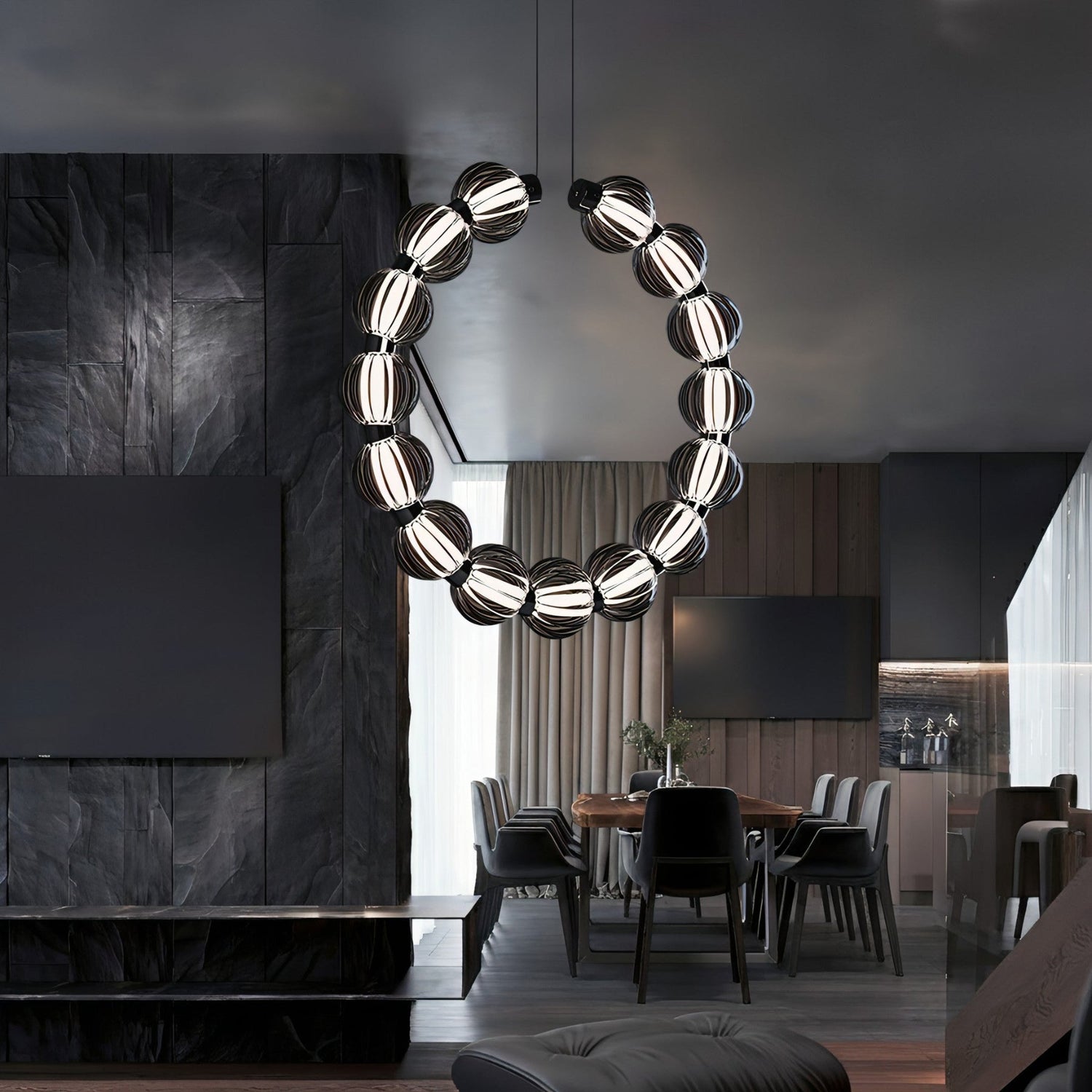 Amulet Modern Glass Pendant Light