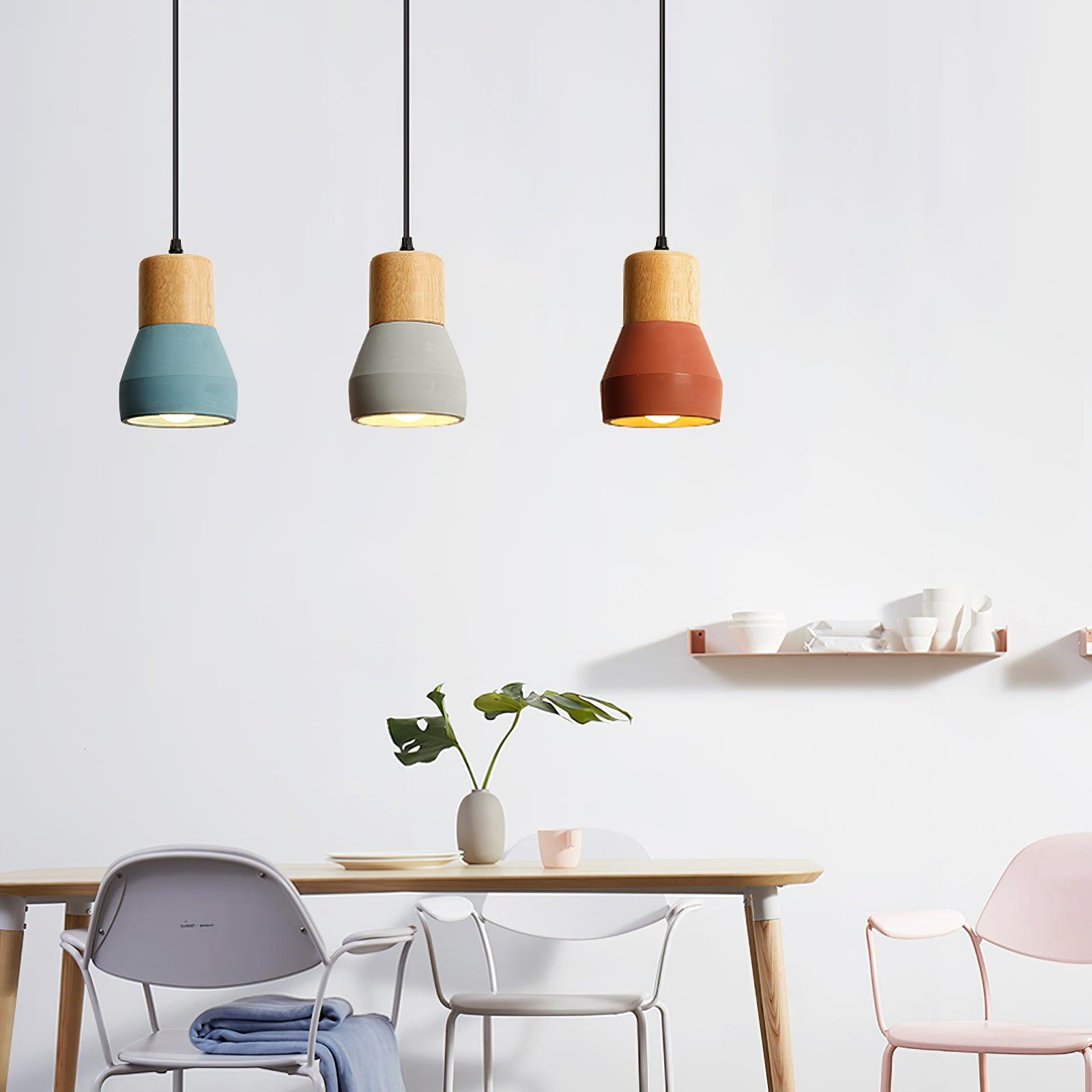 Andenon Cement Pendant Light - Lamp Outdoor