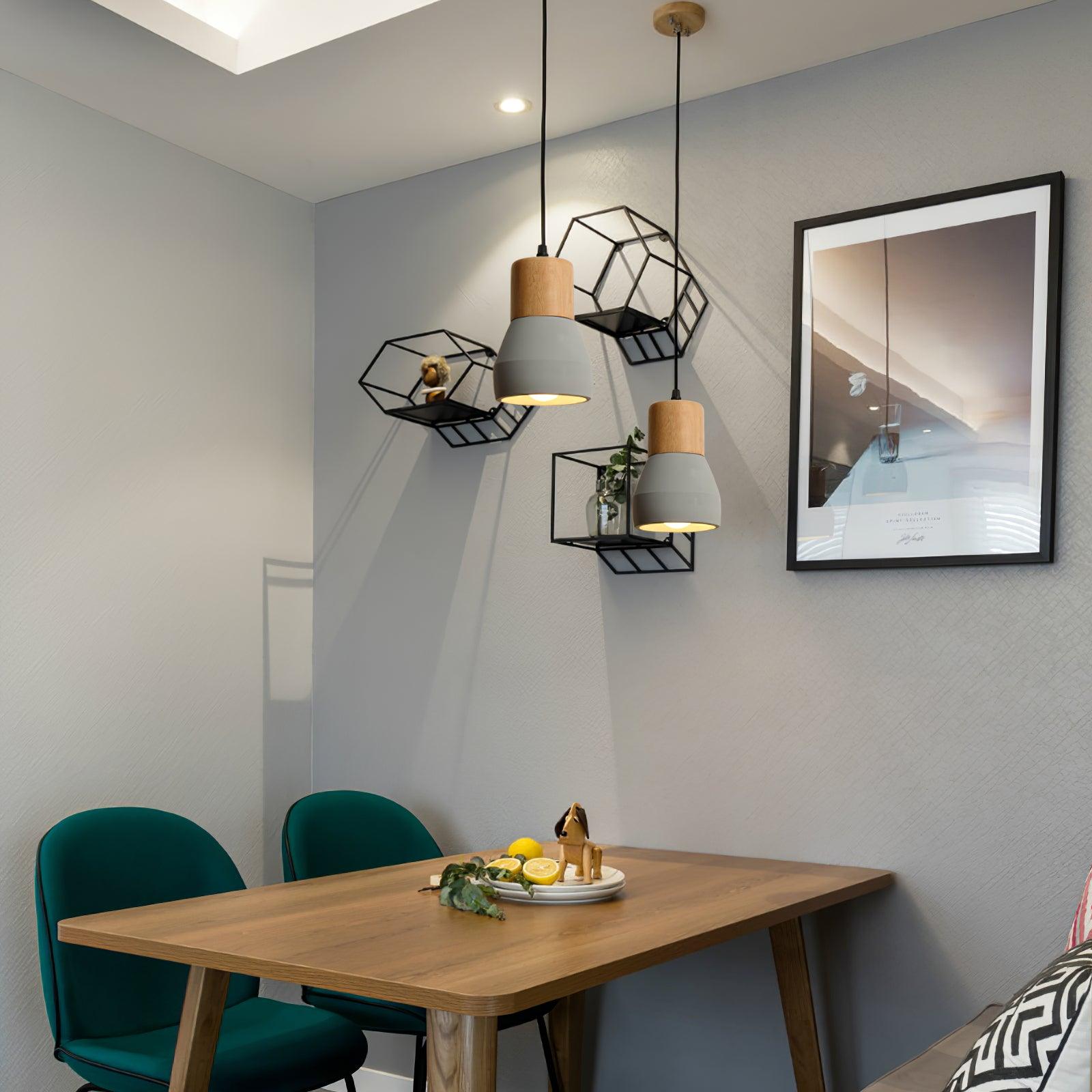 Andenon Cement Pendant Light - Lamp Outdoor