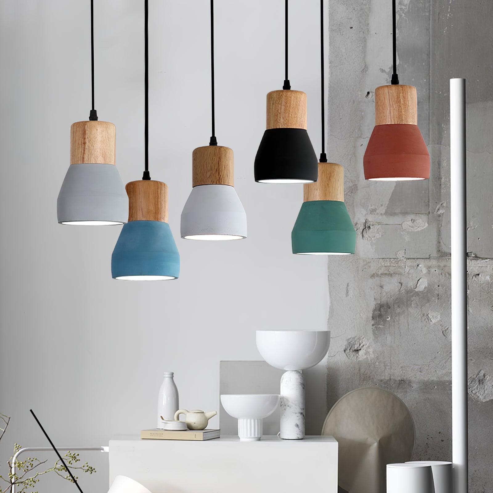 Andenon Cement Pendant Light - Lamp Outdoor