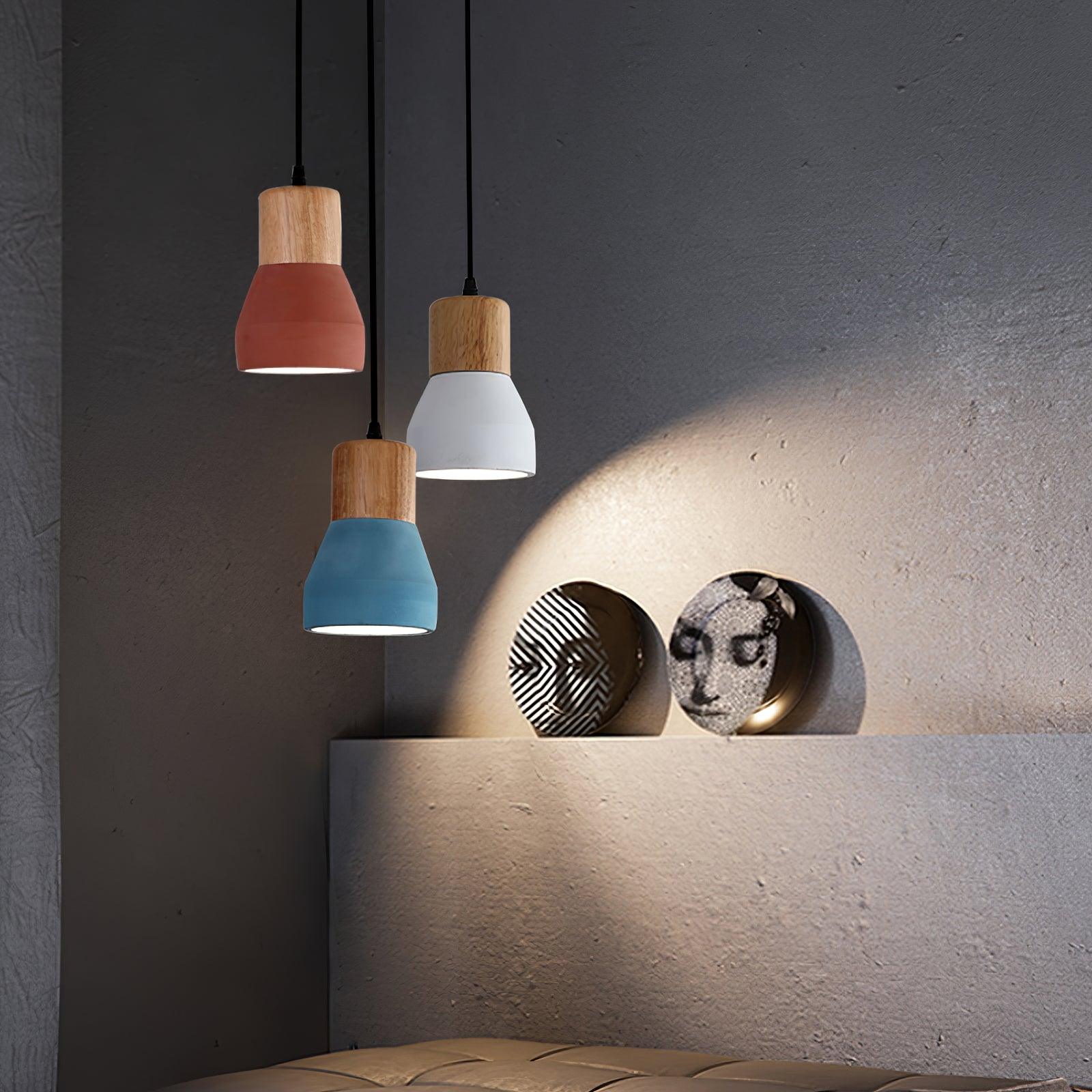 Andenon Cement Pendant Light - Lamp Outdoor
