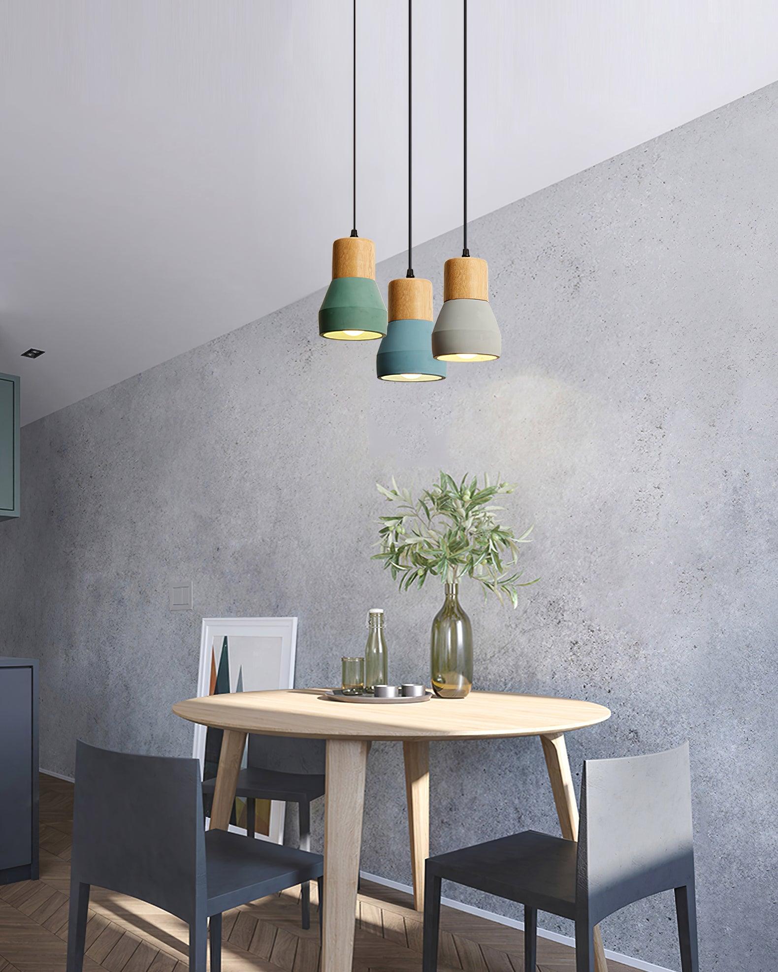 Andenon Cement Pendant Light - Lamp Outdoor