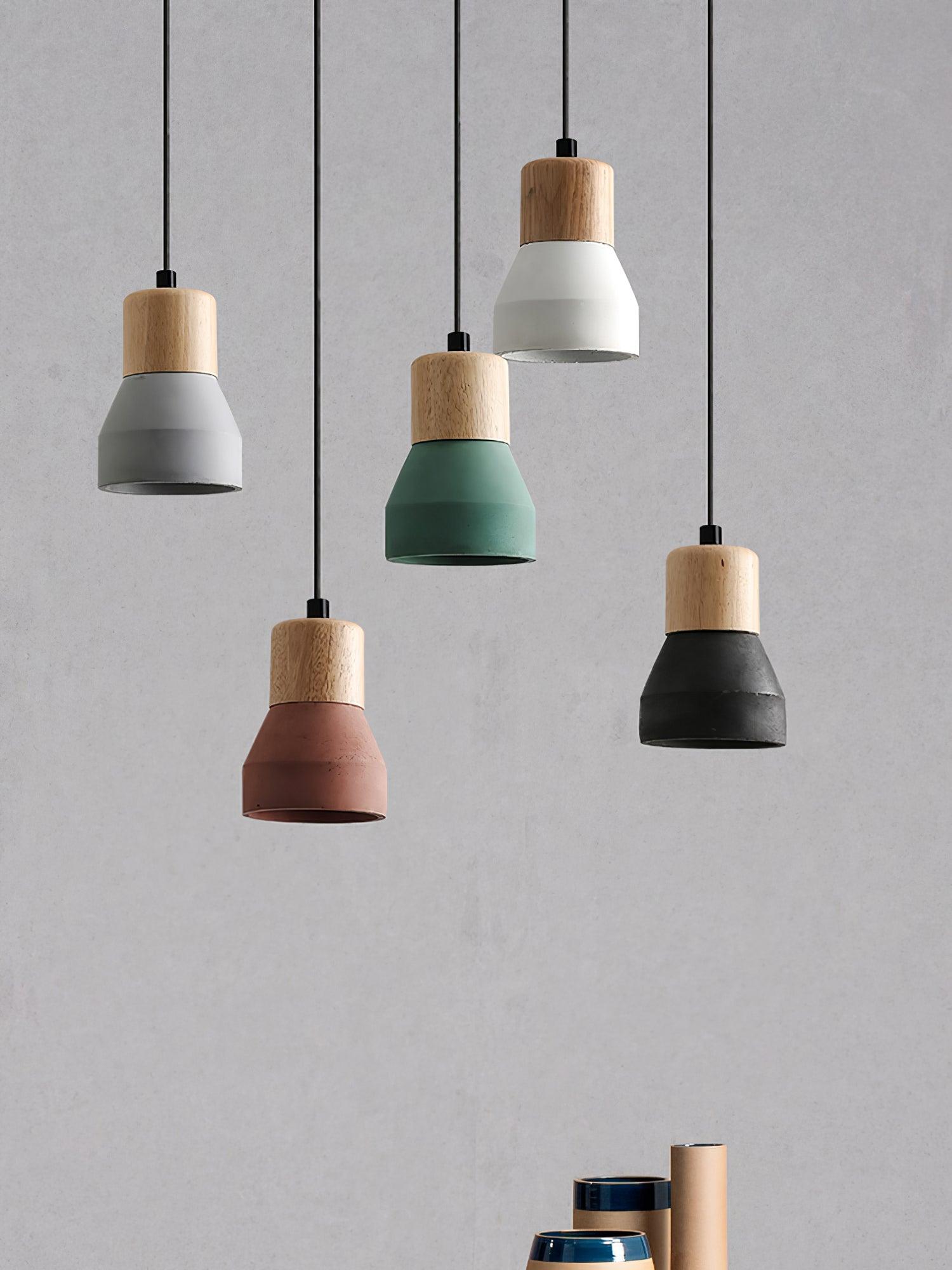 Andenon Cement Pendant Light - Lamp Outdoor