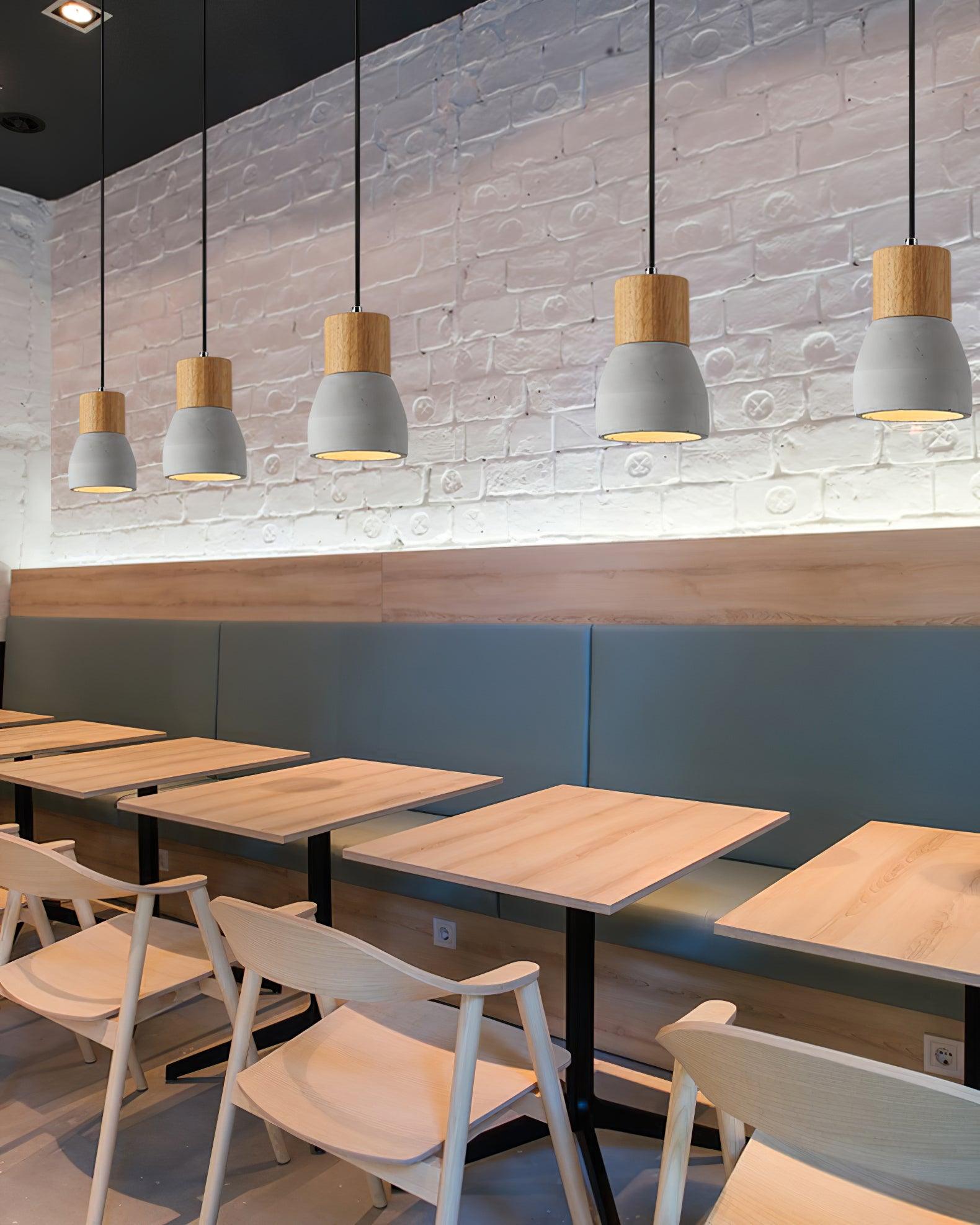 Andenon Cement Pendant Light - Lamp Outdoor