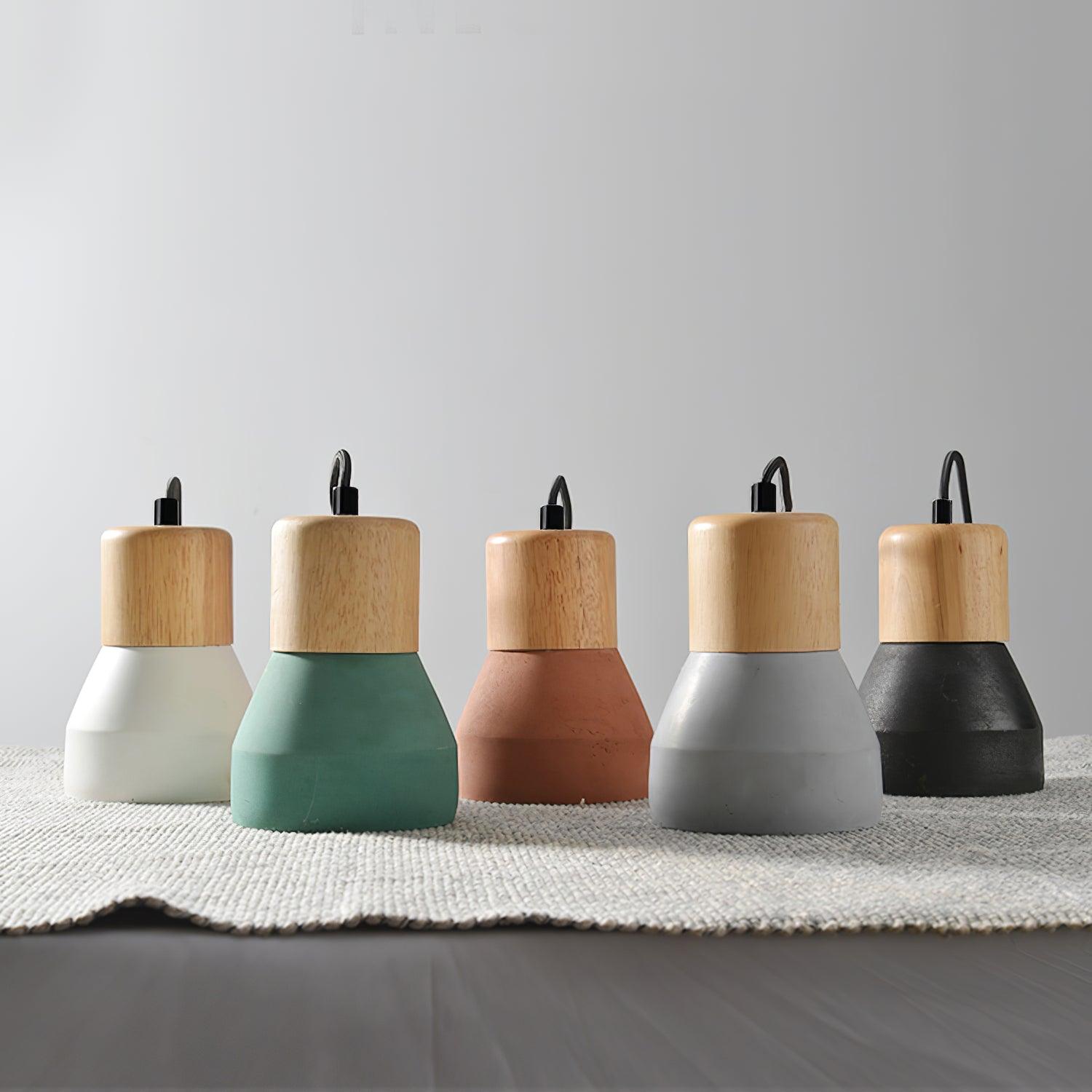 Andenon Cement Pendant Light - Lamp Outdoor