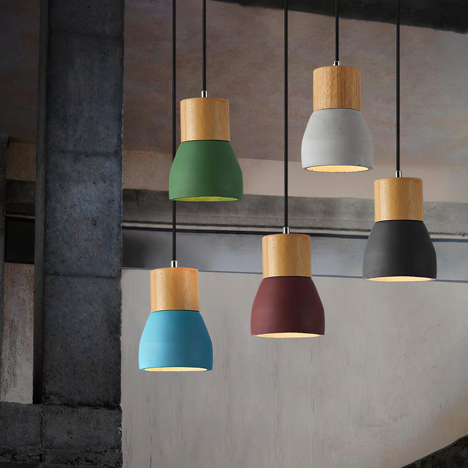 Andenon Cement Pendant Light - Lamp Outdoor