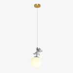 Animal And Moon Pendant Light - Lamp Outdoor