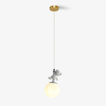 Animal And Moon Pendant Light - Lamp Outdoor