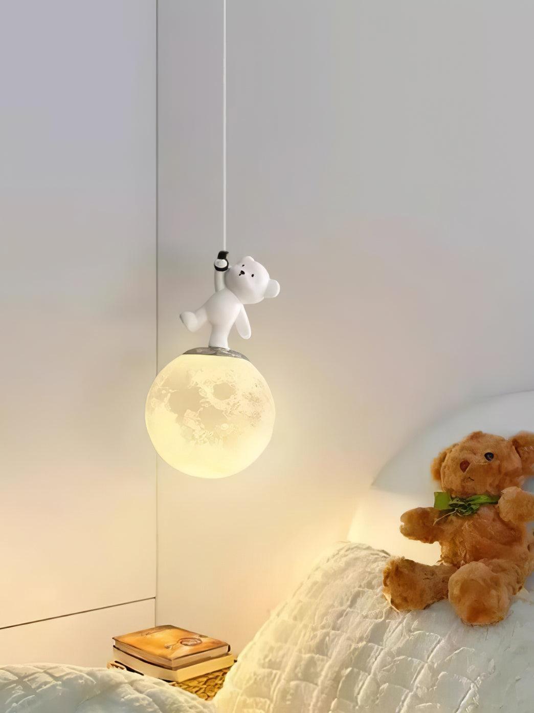 Animal And Moon Pendant Light - Lamp Outdoor