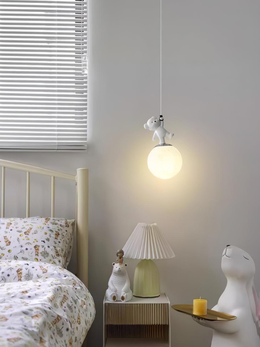 Animal And Moon Pendant Light - Lamp Outdoor