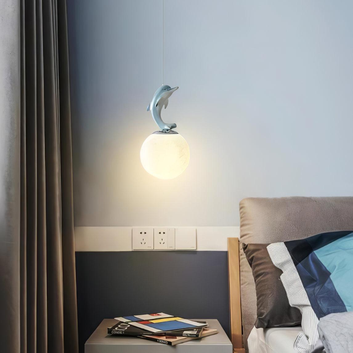 Animal And Moon Pendant Light - Lamp Outdoor