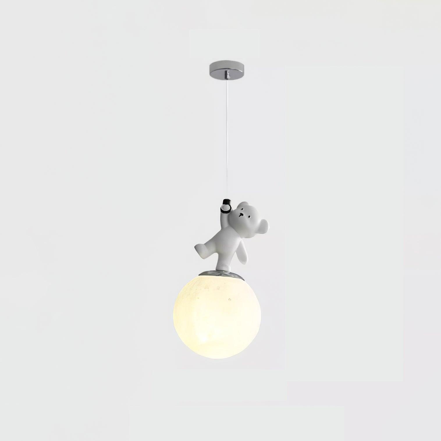 Animal And Moon Pendant Light - Lamp Outdoor