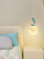 Animal And Moon Pendant Light - Lamp Outdoor