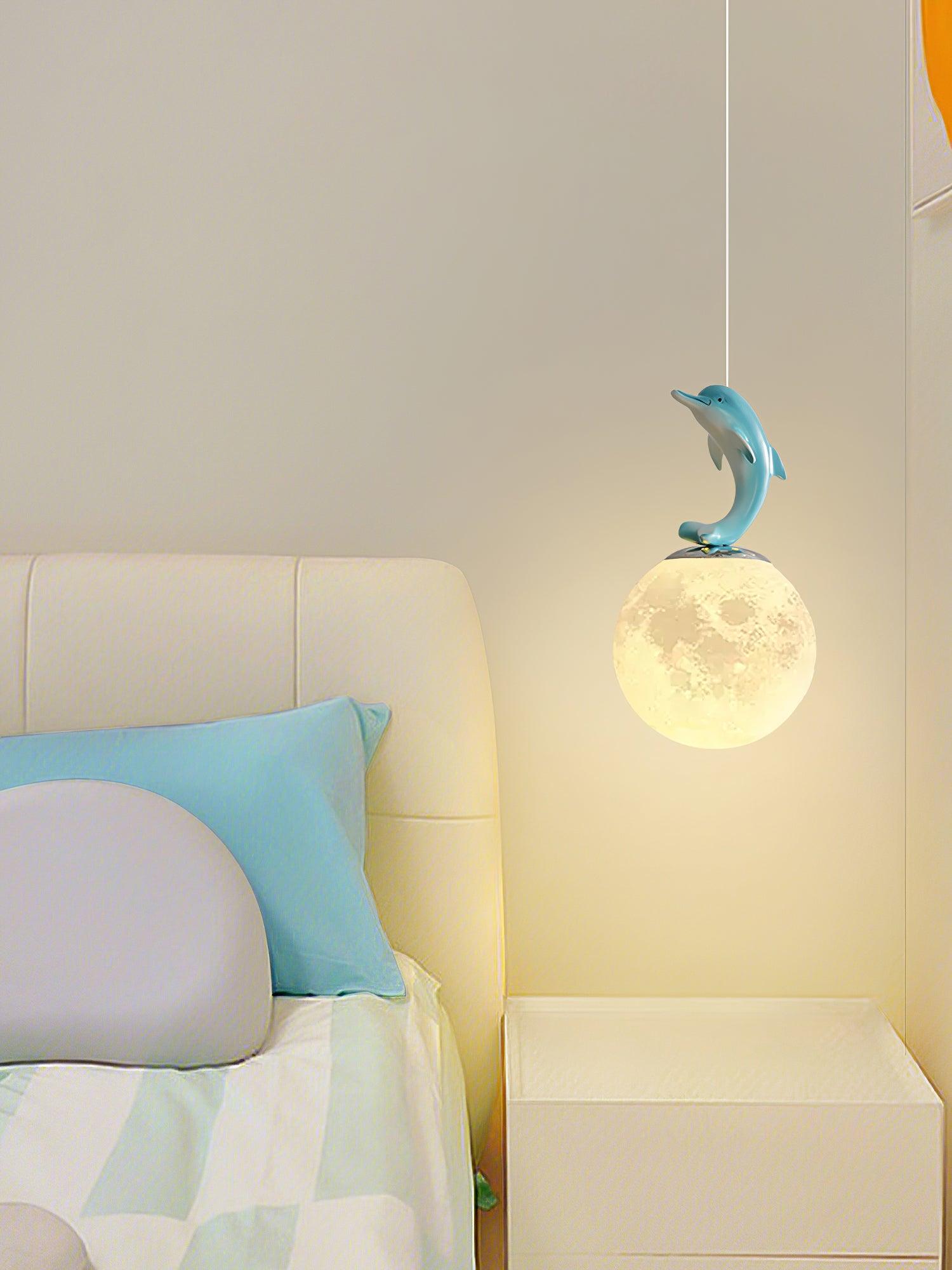 Animal And Moon Pendant Light - Lamp Outdoor