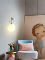 Animal And Moon Pendant Light - Lamp Outdoor