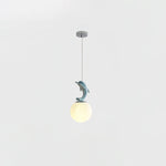 Animal And Moon Pendant Light - Lamp Outdoor