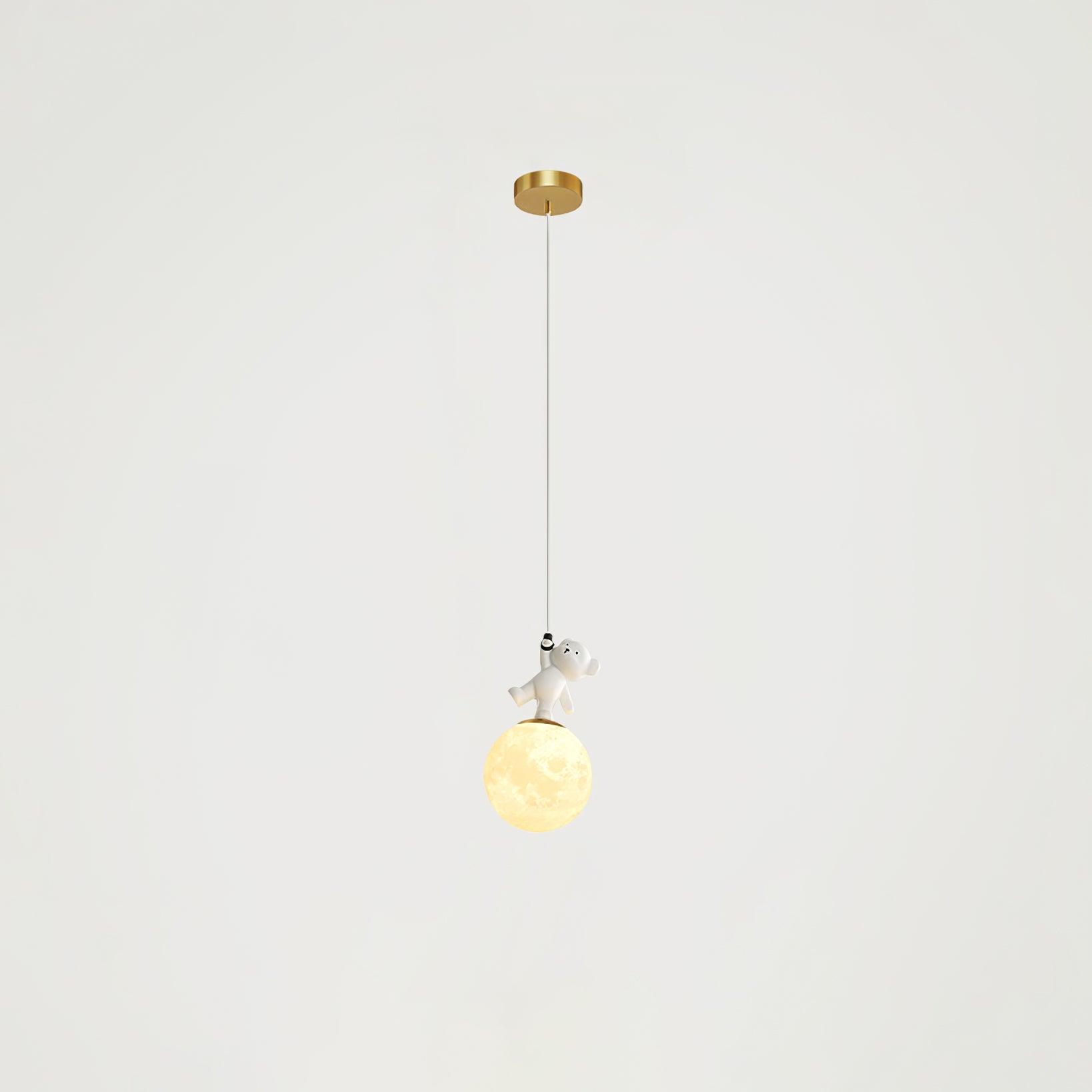 Animal And Moon Pendant Light - Lamp Outdoor