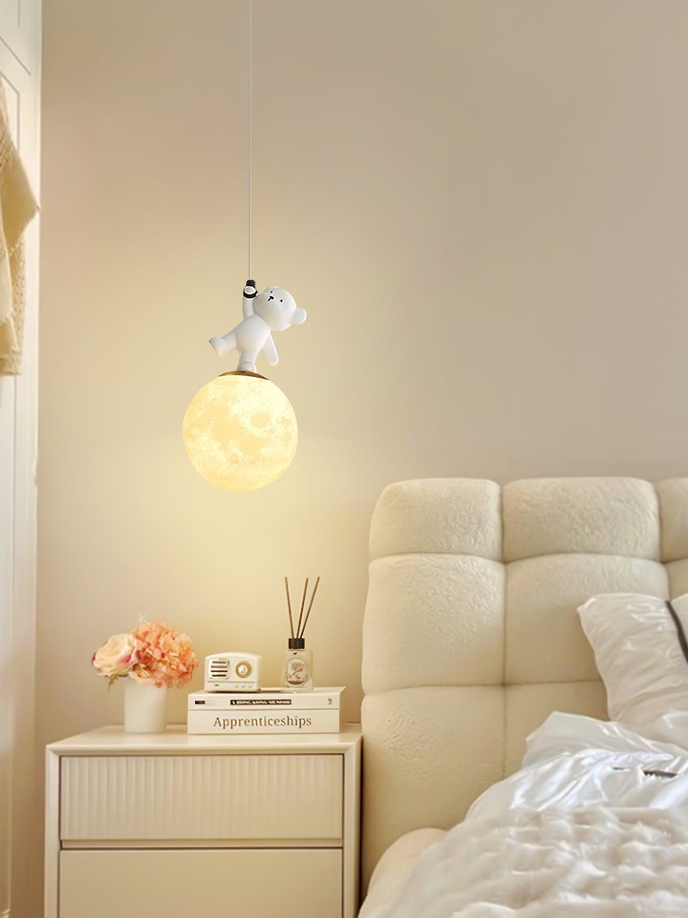 Animal And Moon Pendant Light - Lamp Outdoor