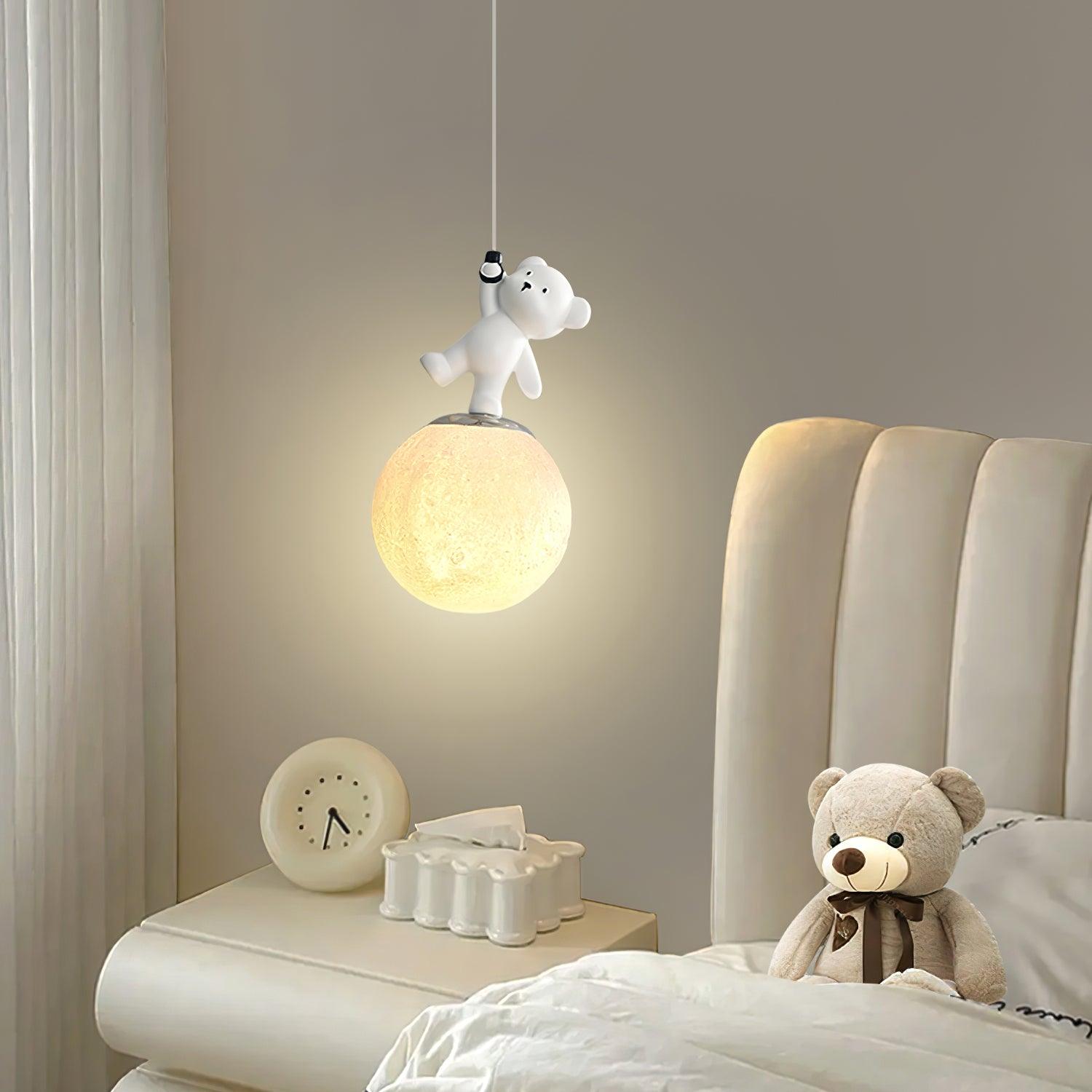 Animal And Moon Pendant Light - Lamp Outdoor