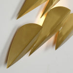 Avynis Abstract Brass Wall Light - Lamp Outdoor