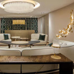 Avynis Abstract Brass Wall Light - Lamp Outdoor