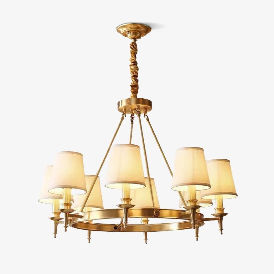 Antique Brass Chandelier - Lamp Outdoor