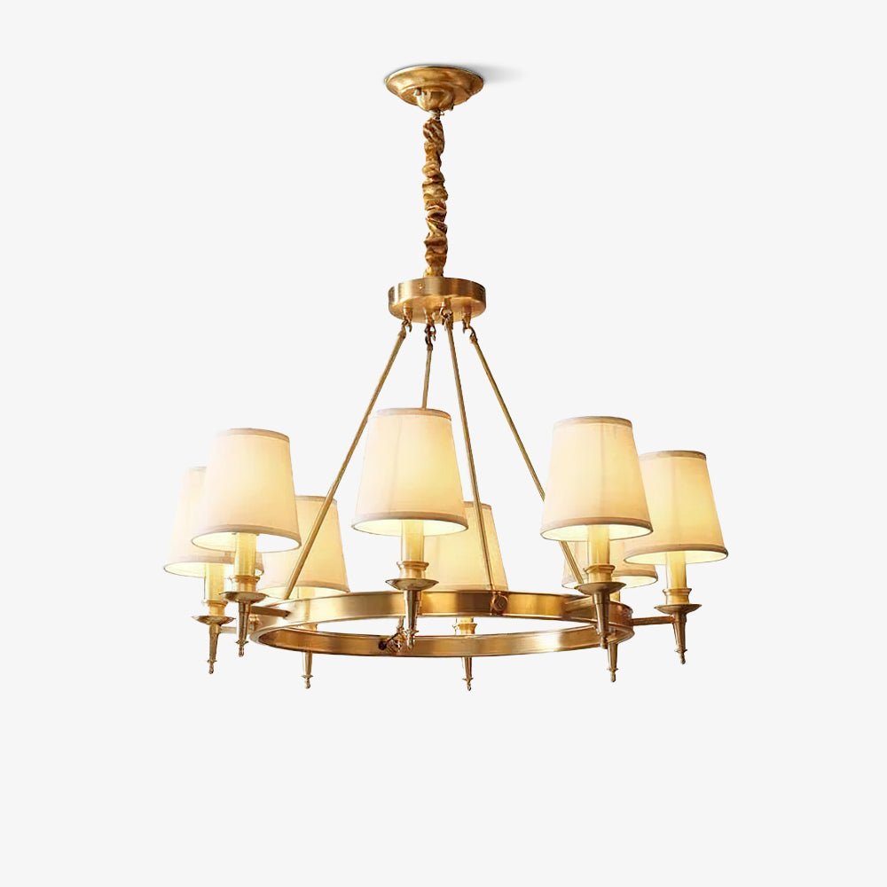 Antique Brass Chandelier - Lamp Outdoor