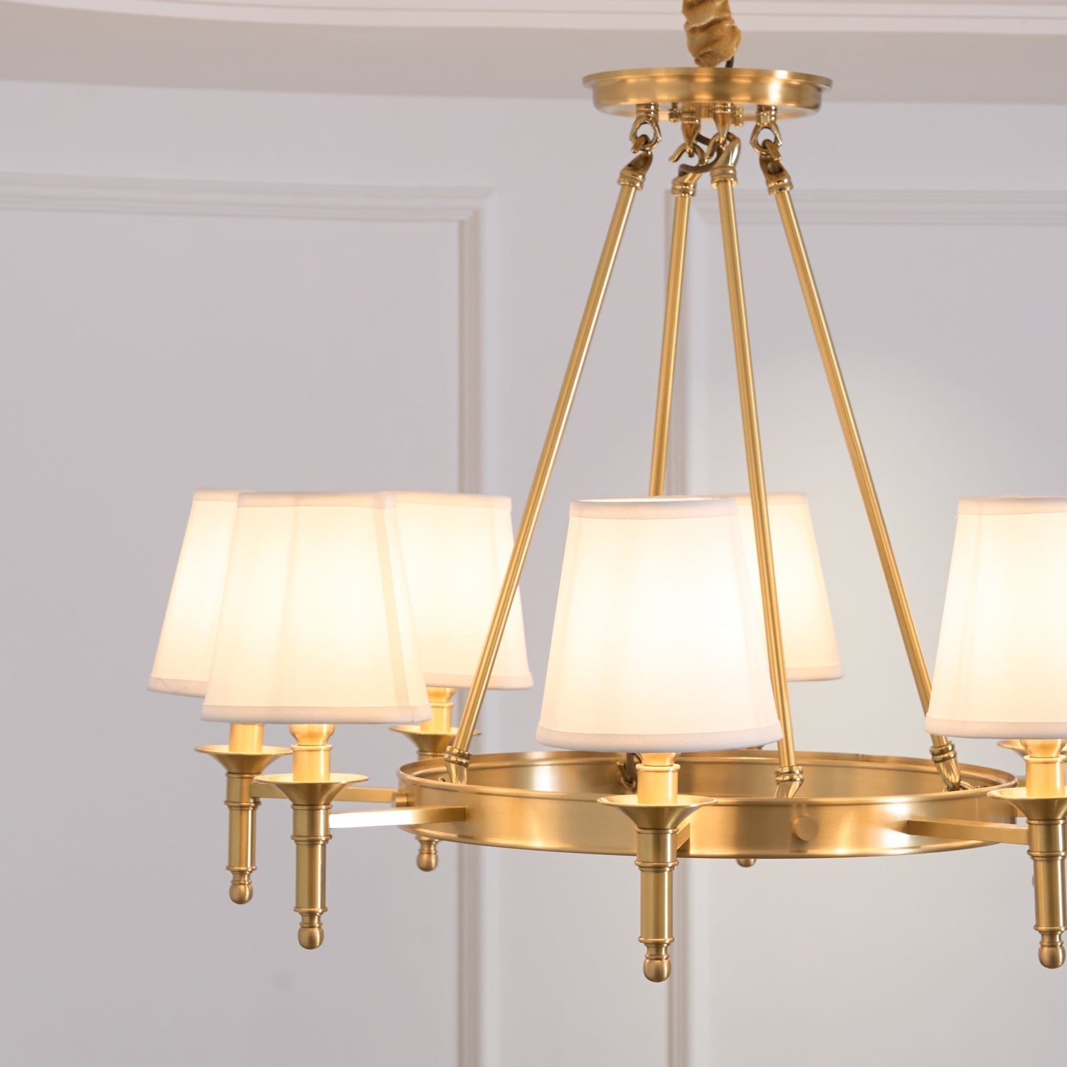 Antique Brass Chandelier - Lamp Outdoor