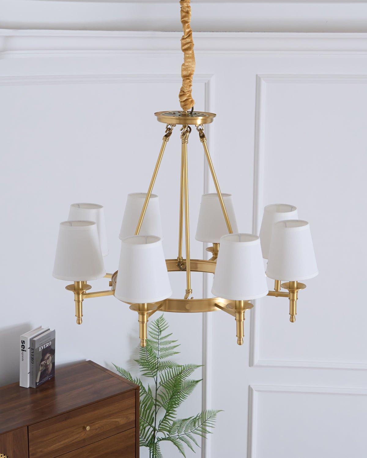 Antique Brass Chandelier - Lamp Outdoor