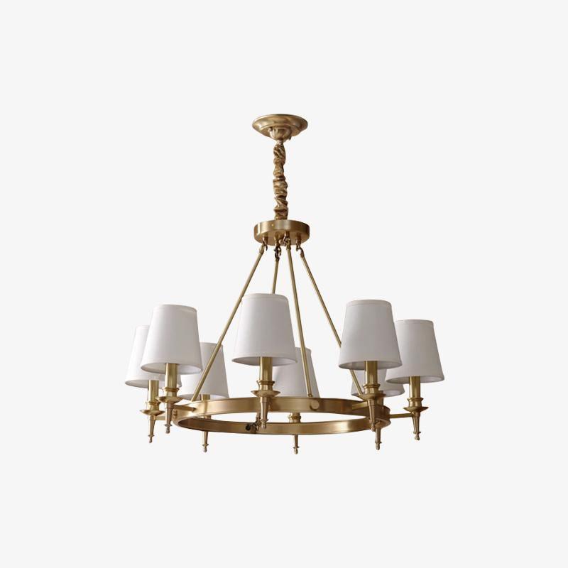 Antique Brass Chandelier - Lamp Outdoor