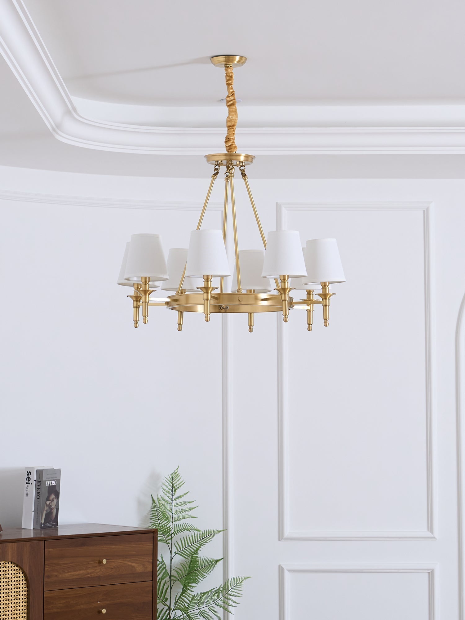 Antique Brass Chandelier - Lamp Outdoor