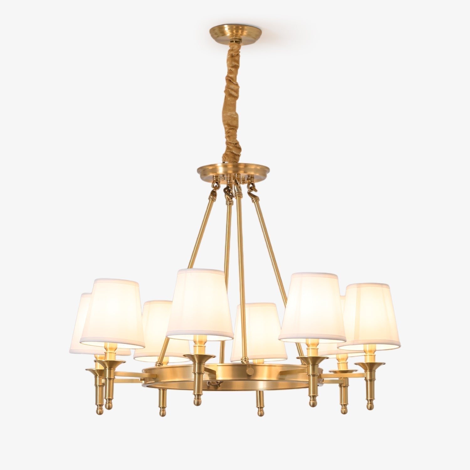 Antique Brass Chandelier - Lamp Outdoor