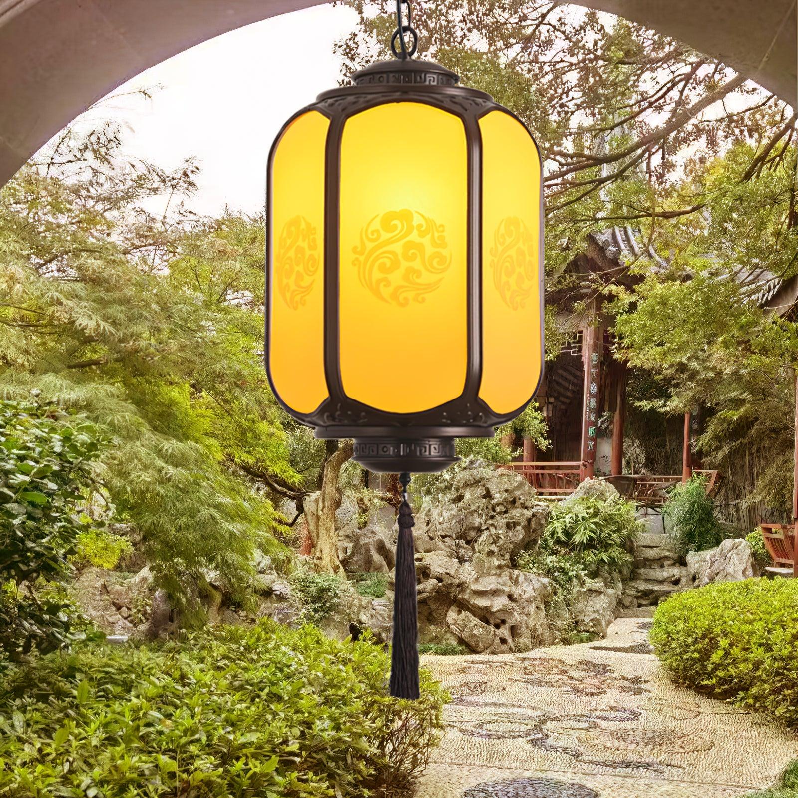 Antique Lantern Outdoor Pendant Light - Lamp Outdoor