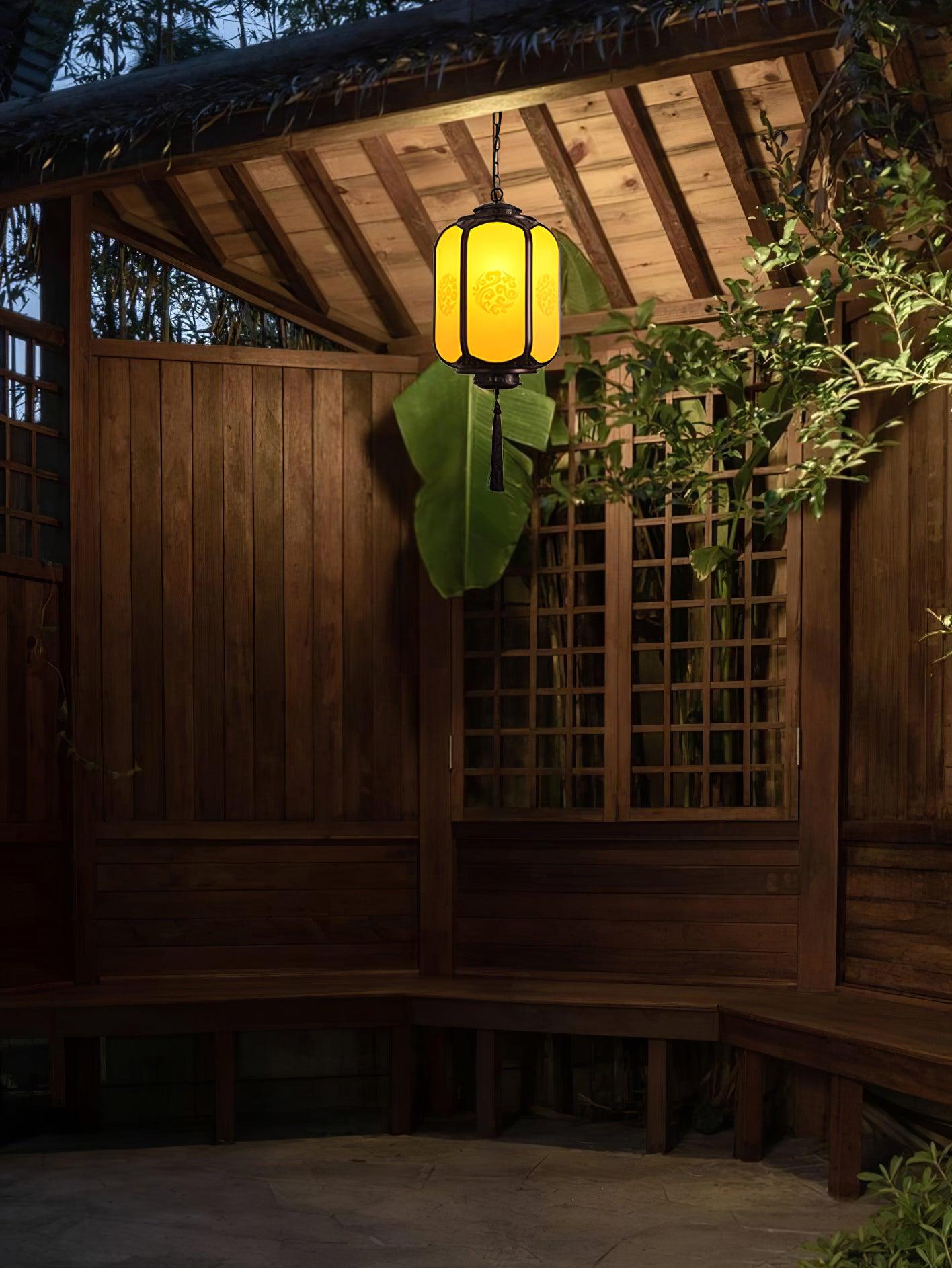 Antique Lantern Outdoor Pendant Light - Lamp Outdoor
