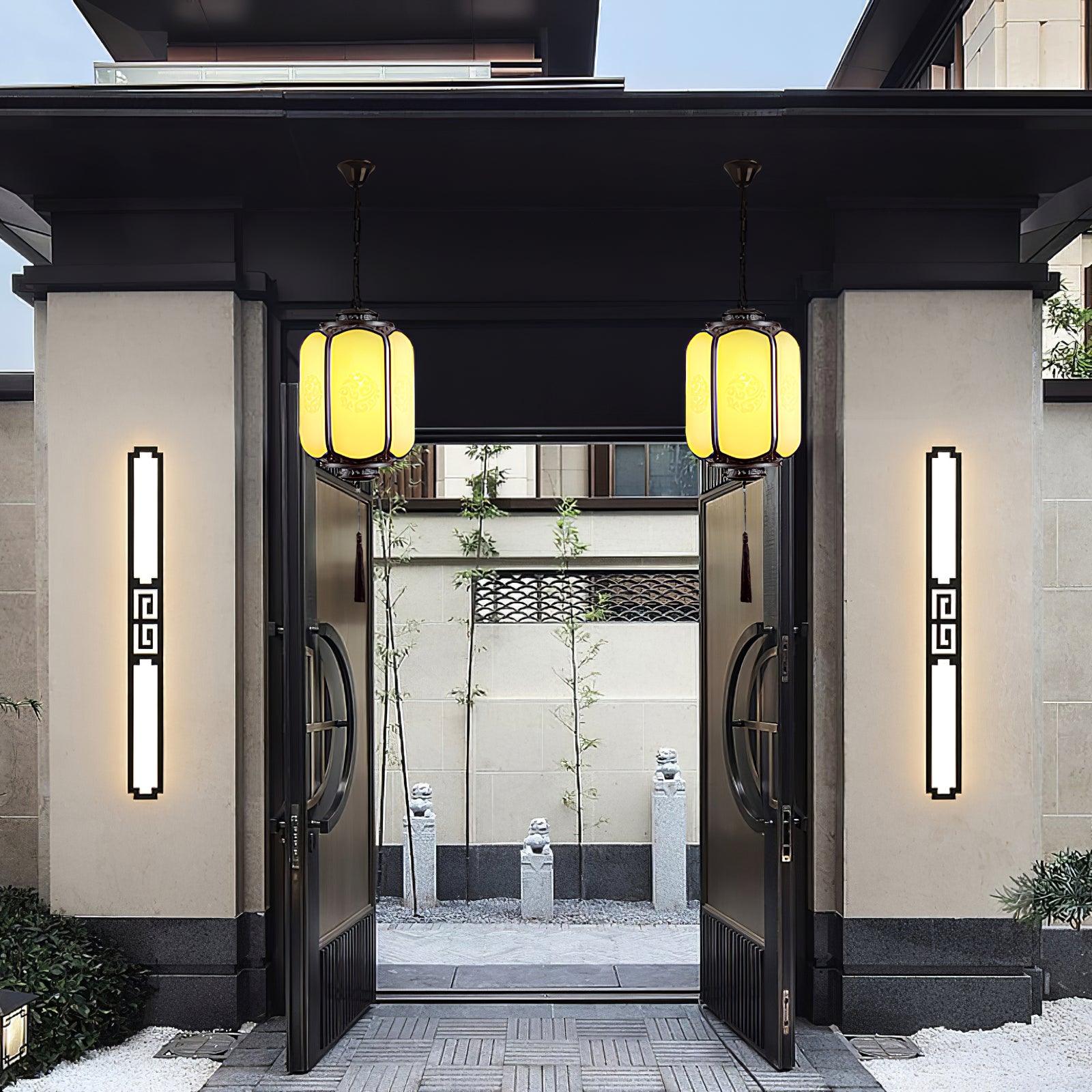 Antique Lantern Outdoor Pendant Light - Lamp Outdoor