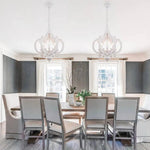 Antique White Style Chandelier - Lamp Outdoor