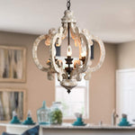 Antique White Style Chandelier - Lamp Outdoor