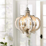 Antique White Style Chandelier - Lamp Outdoor