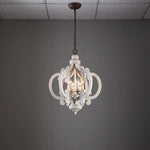 Antique White Style Chandelier - Lamp Outdoor