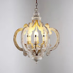 Antique White Style Chandelier - Lamp Outdoor