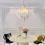Antique White Style Chandelier - Lamp Outdoor