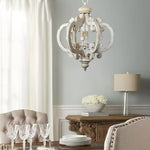 Antique White Style Chandelier - Lamp Outdoor