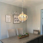 Antique White Style Chandelier - Lamp Outdoor